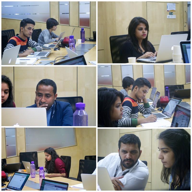 MFIbyMyntra's tweet photo. And that was 2nd day at work. Lot's of thinking and intense discussions. #MFI #DIR365 http://t.co/Nq3pBwUJe3