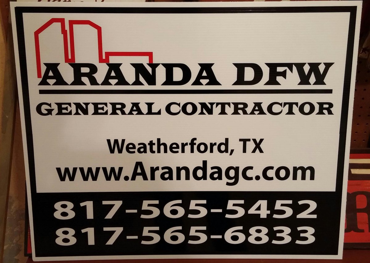 blueridgesigns's tweet image. Coroplast signs - lightweight and looks great! #plasticsigns