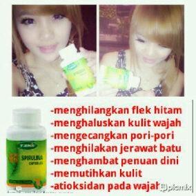 YukMaskerAlami's tweet photo. Spirulina adalah ganggang biru yang hidup jutaan tahun lalu, 1kg spirulina sama dengan 1000kg sayuran segar lho guys http://t.co/N7W6r8sNnN