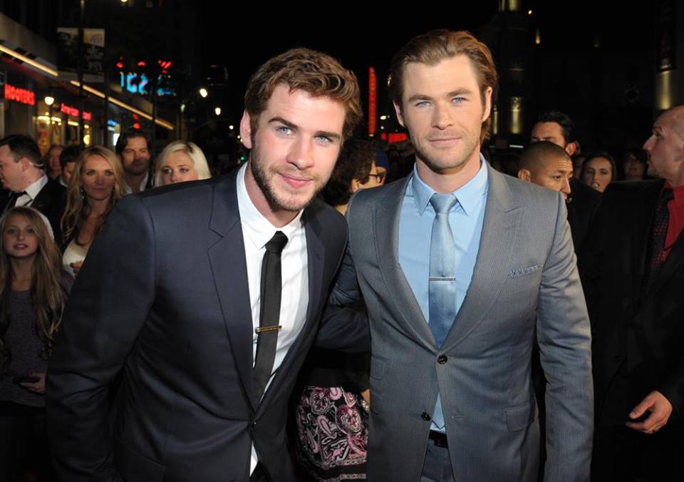 Dear Mr. & Mrs. Hemsworth, THANK YOU for today!  
Happy birthday, Liam Hemsworth! 