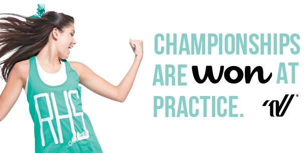 Championships are won at practice.