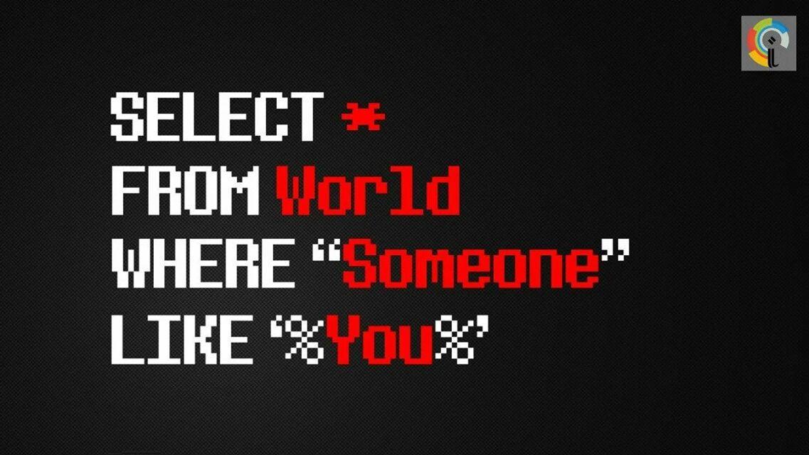 Select from instancemodificationevent within 60. Select from where. select from world where someone like you. select like. select надпись.