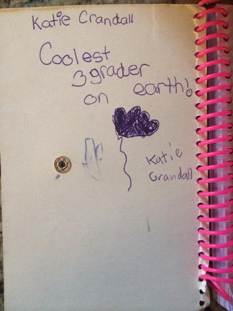 k8ecrandall's tweet photo. Still true. #3grader http://t.co/icwle57Qtx