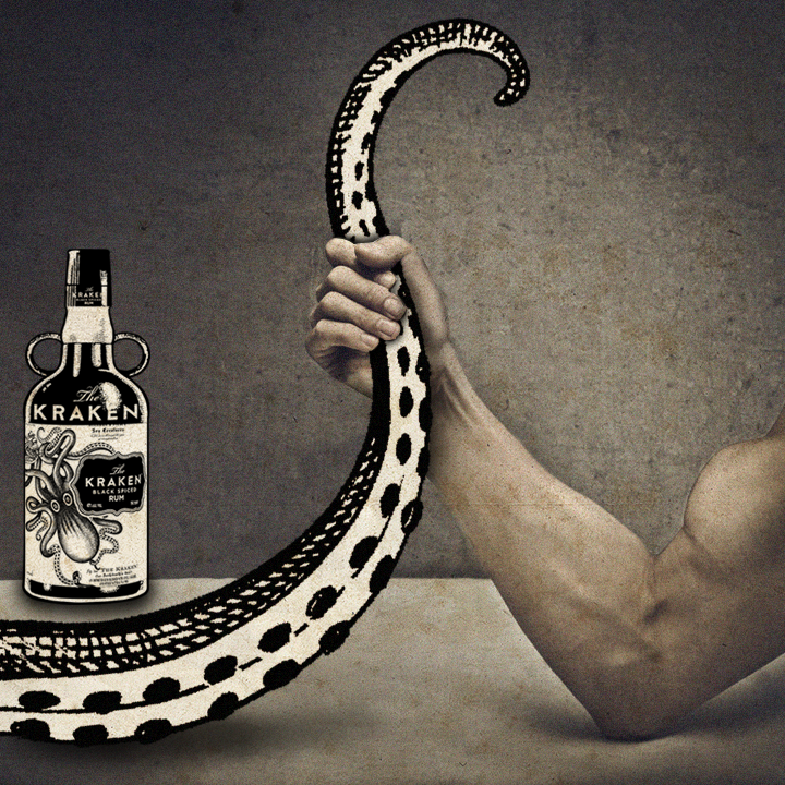 KrakenRumUK's tweet photo. Popeye has spinach. We have something a little darker. #nocontest #rumup #TheKraken http://t.co/mv19Q3mtbv