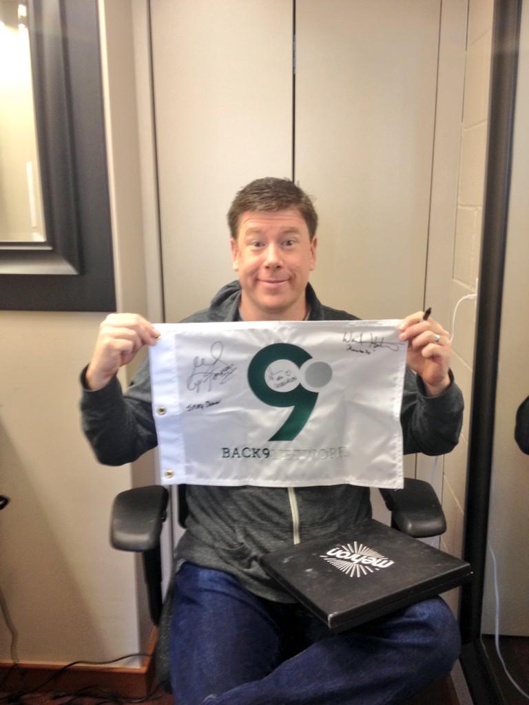 OffParB9N's tweet photo. .@jimmydunncomedy's getting ready for the show #HackerNation #Back9Nation http://t.co/M4C2AqE4i7