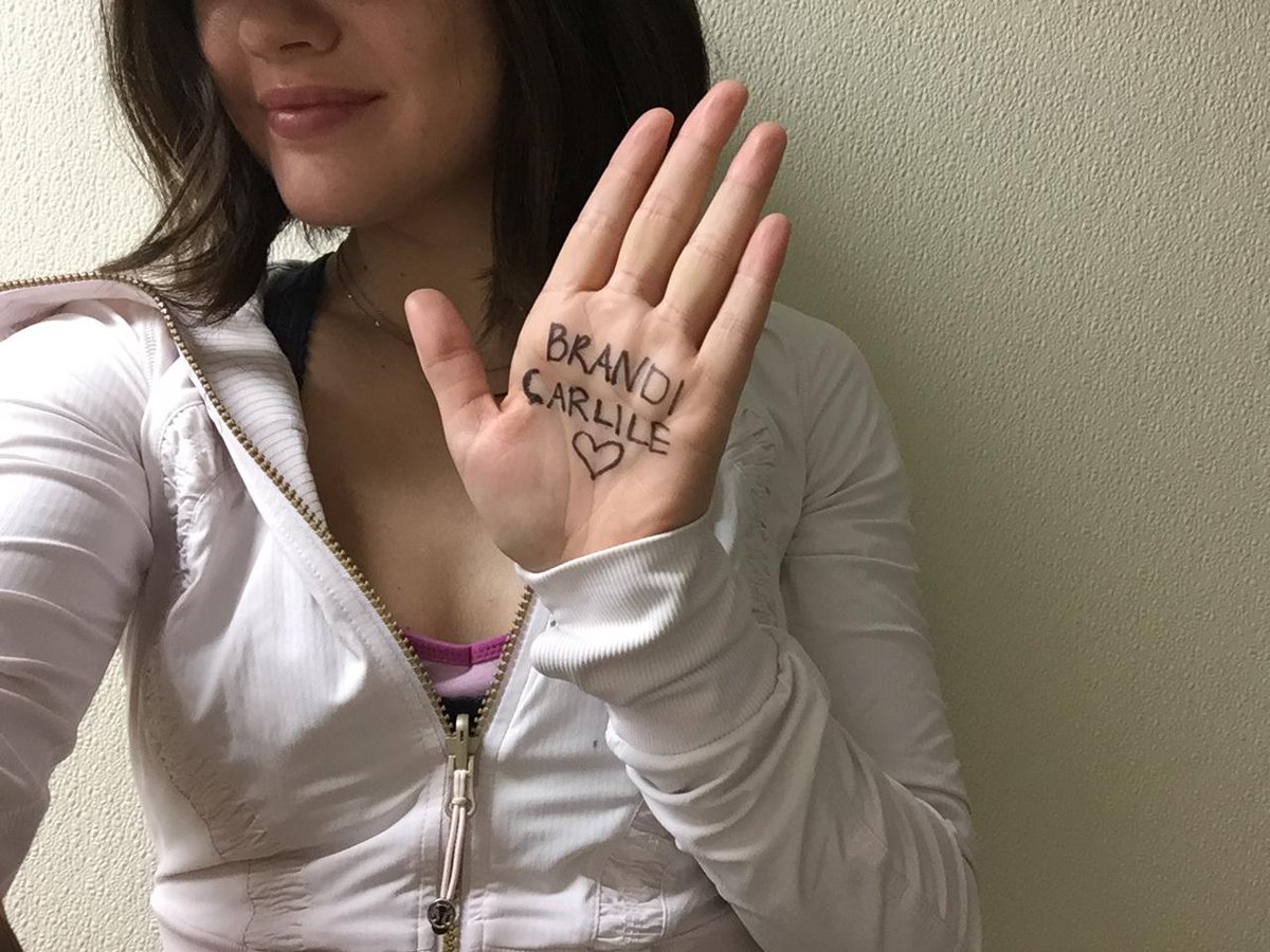 lucyhale's tweet image. Hope y'all are ready to see @brandicarlile at #Bonnaroo this year !!