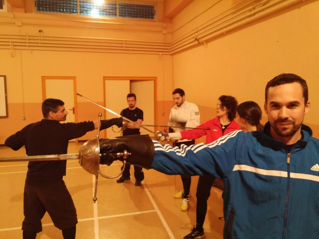 Comenzamos la clase de ropera!