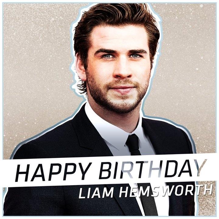 Happy Birthday Liam Hemsworth! 