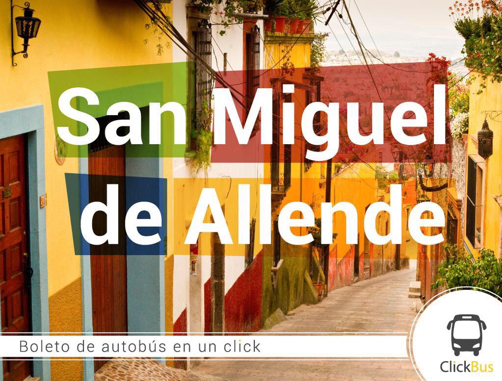 AmorxMexico1's tweet photo. Vive la #Experiencia con @Click_Bus y disfruta las coloridas calles de #SanMiguelDeAllende #ClickBusTeLleva #Turismo http://t.co/LzRnyjVdH1