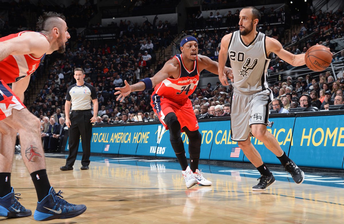 NBA's tweet photo. It's @NBATV #FanNight presented by @Sprint &amp; you voted for @Spurs/@WashWizards at 7pm/et! http://t.co/yYQFPiFuuy http://t.co/lJdHmJ6sVb