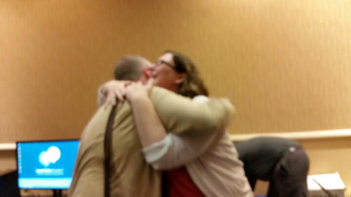 rozpope's tweet image. #LELU reunion! @laserfiche #Empower15 #infocenter is where it&apos;s at!