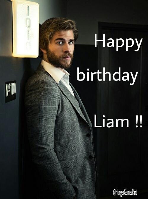 Happy 25th Birthday Liam Hemsworth 