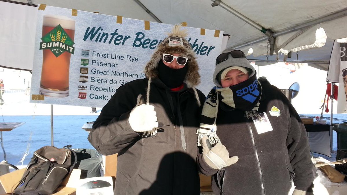 summitbeer's tweet photo. Remember #WinterDabbler2014? Let's do it again! Warm up in the @BeerDabbler Summit VID Tent. http://t.co/kk1uFdPAhx http://t.co/mKpozdMPJU