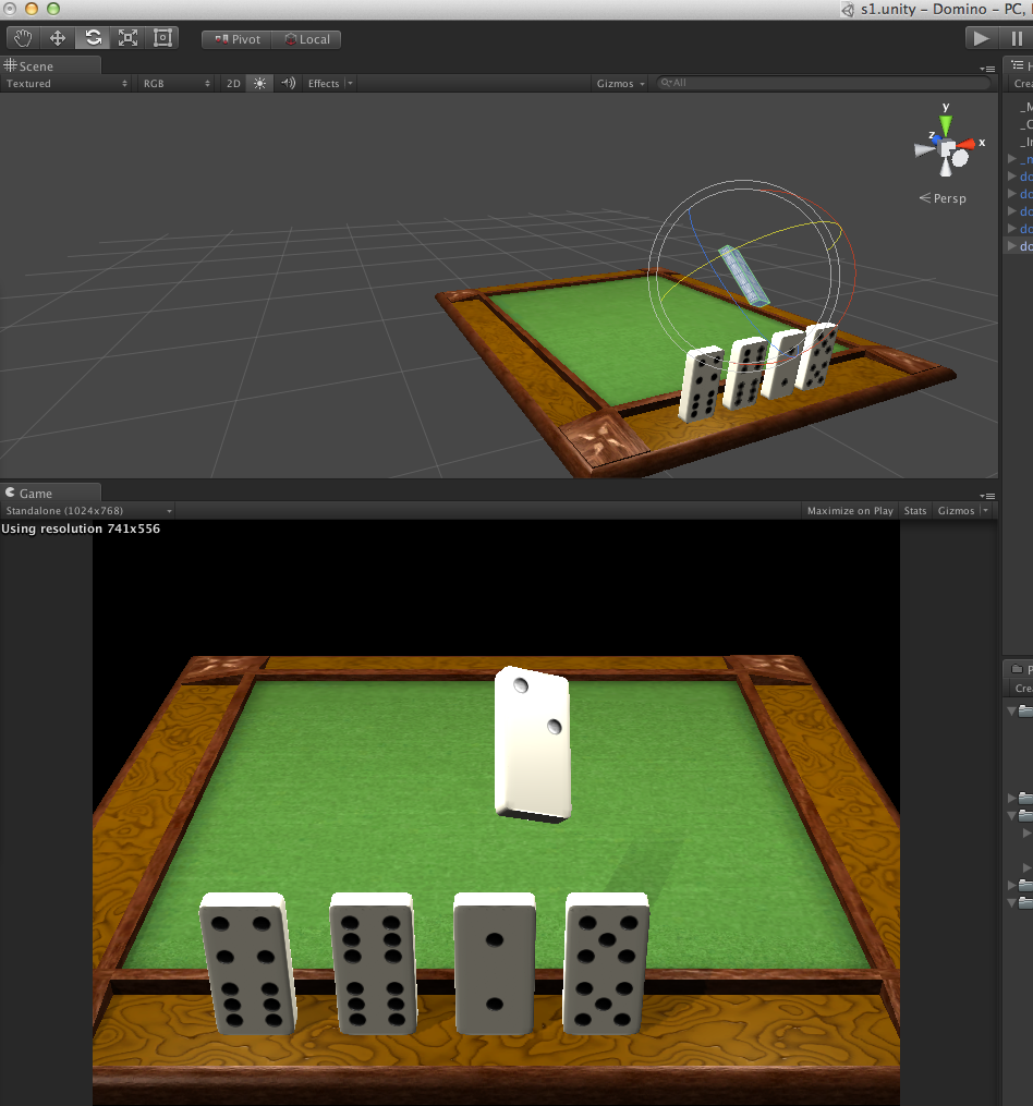 My first multiplayer game is getting shape!! the old dominoes multiplayer version!
#dominoes
