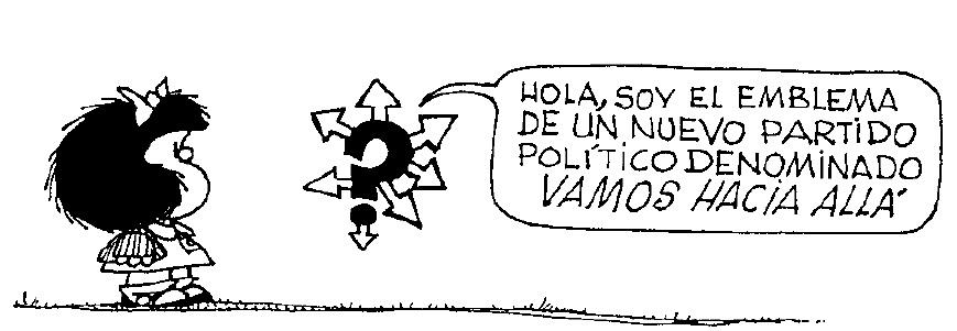 Nuevo emblema de partido político... #MafaldaQuotes