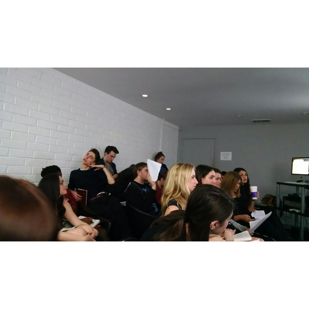 TheCamilaCamilo's tweet photo. Hard at work with daytime drama. #PPA #PaceInLA2015 @CTCActing @MyFriendJesse is #WorkinIt http://t.co/EwAFrqcOXs