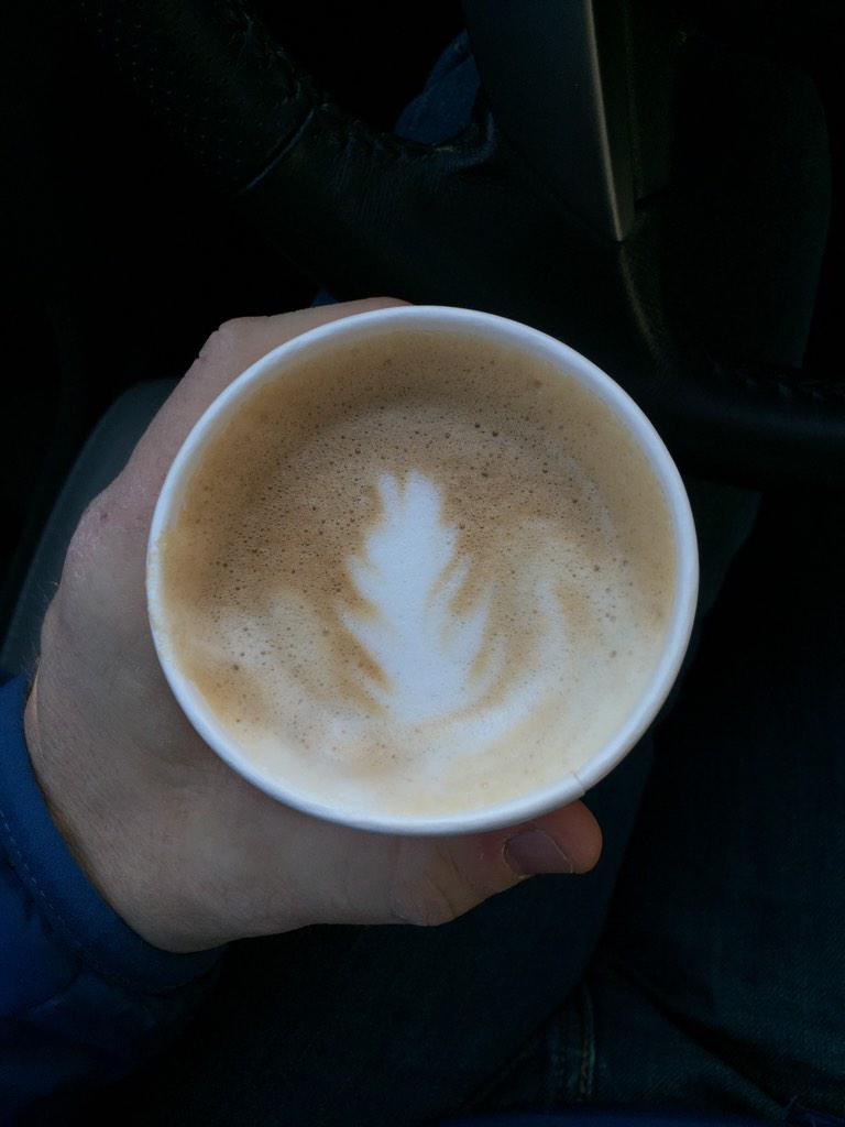 We've been selling a boatload of flat whites since #Starbucks announced that there are selling them now. Since 2008.