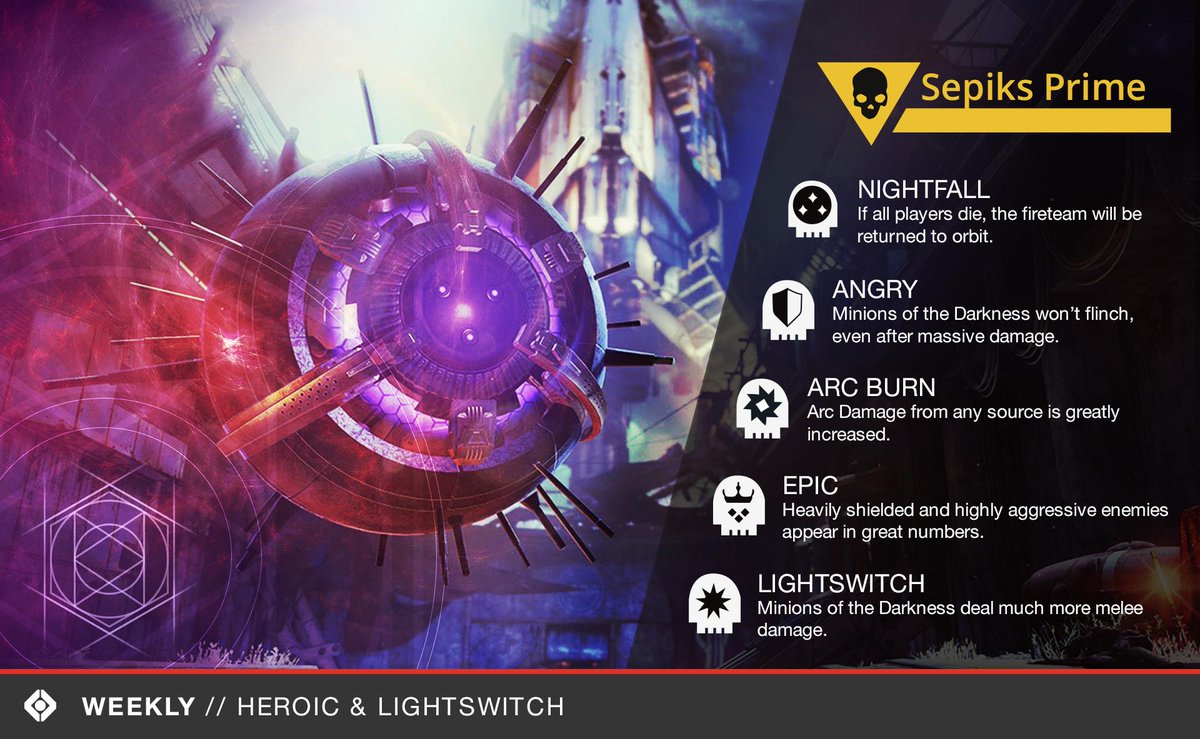 Bungie's tweet photo. Defeat Sepiks Prime in the Devil's Lair for greater rewards. http://t.co/6FJOjjgfgv #fanart #stolenfromreddit http://t.co/q5axGQ2hIS
