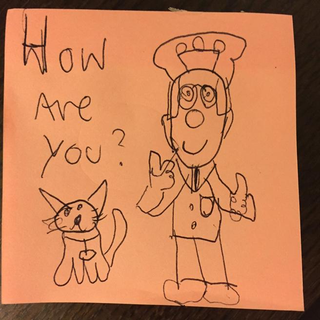 Emma (8yrs) Postman Pat <a href="/PostTwitNotes/">Post Twit Notes</a> <a href="/PostmanPat/">Postman Pat</a> #Postwitpat