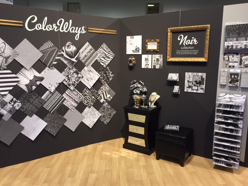 jqholter_work's tweet photo. ColorWays Noir collection! CHA 2015. http://t.co/XqSWUMVlH8