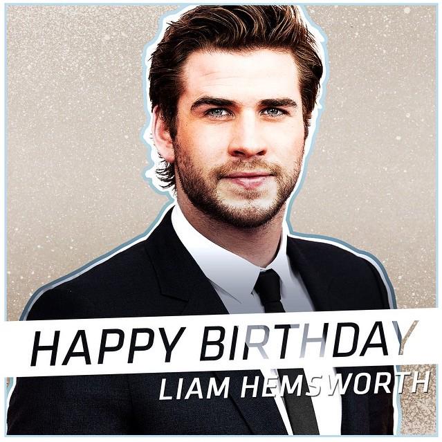 Happy birthday Liam Hemsworth    