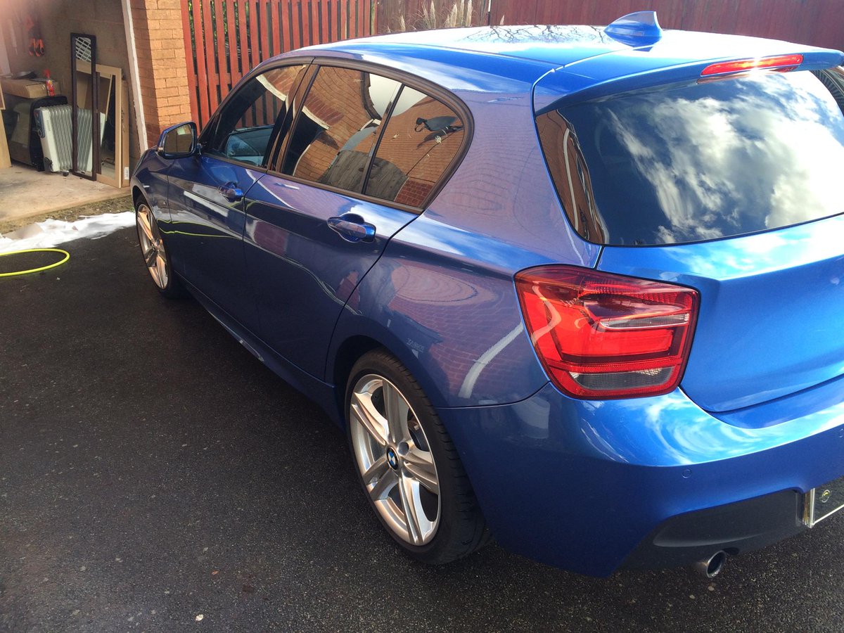 PlatDetailSW's tweet image. Here's one of two BMW 1 Series done today... #Valeting #Clean #Shine #SouthWest #BMW #InsideAndOut #AttentionToDetail