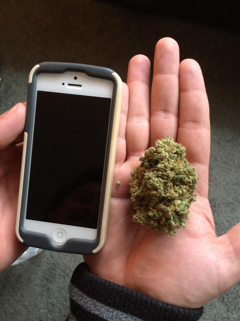 The_Denver_Dank's tweet photo. 🌿🌿 Phone for comparison 🌿🌿 #Nugz http://t.co/zdUjvSkmBj