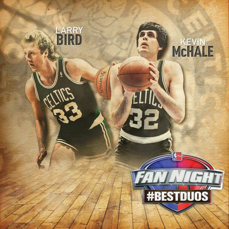NBATV's tweet photo. Retweet if Bird &amp; McHale are a better Duo than Stockton &amp; Malone in tonight's Best Duos matchup! #BestDuo2 http://t.co/xMljjXzpTg