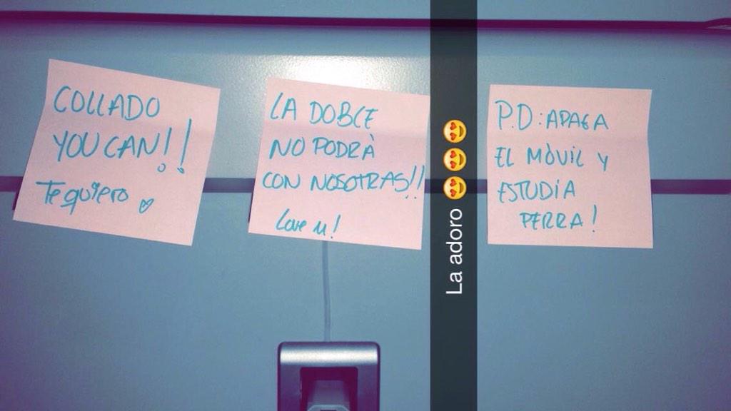 MariaCollado96's tweet photo. Muero de amor con las cositas que me escribe @estherpariente no la puedo querer mas 😍😍😍 http://t.co/dRJ7a8EO1g