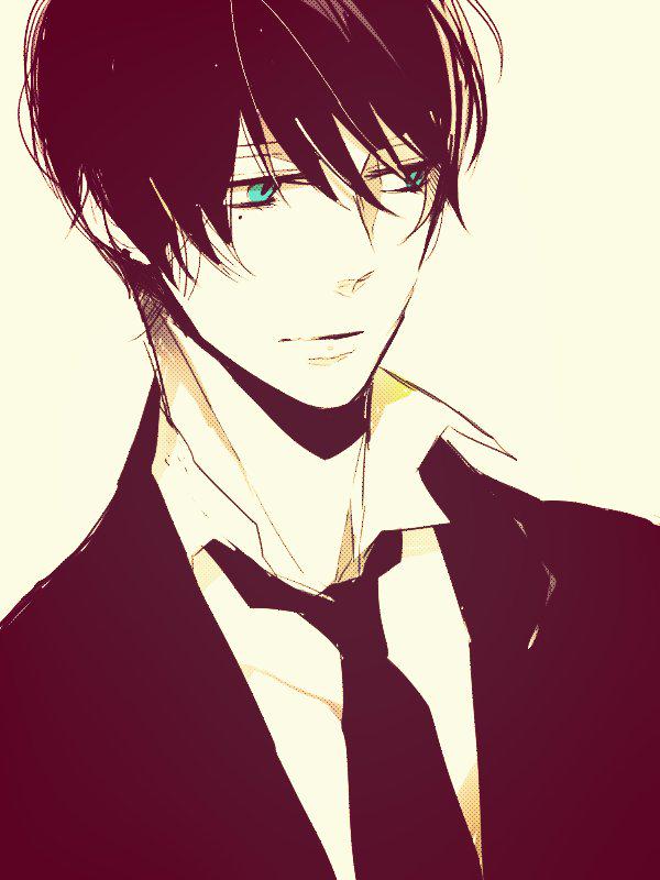 Hot anime guys with black hair