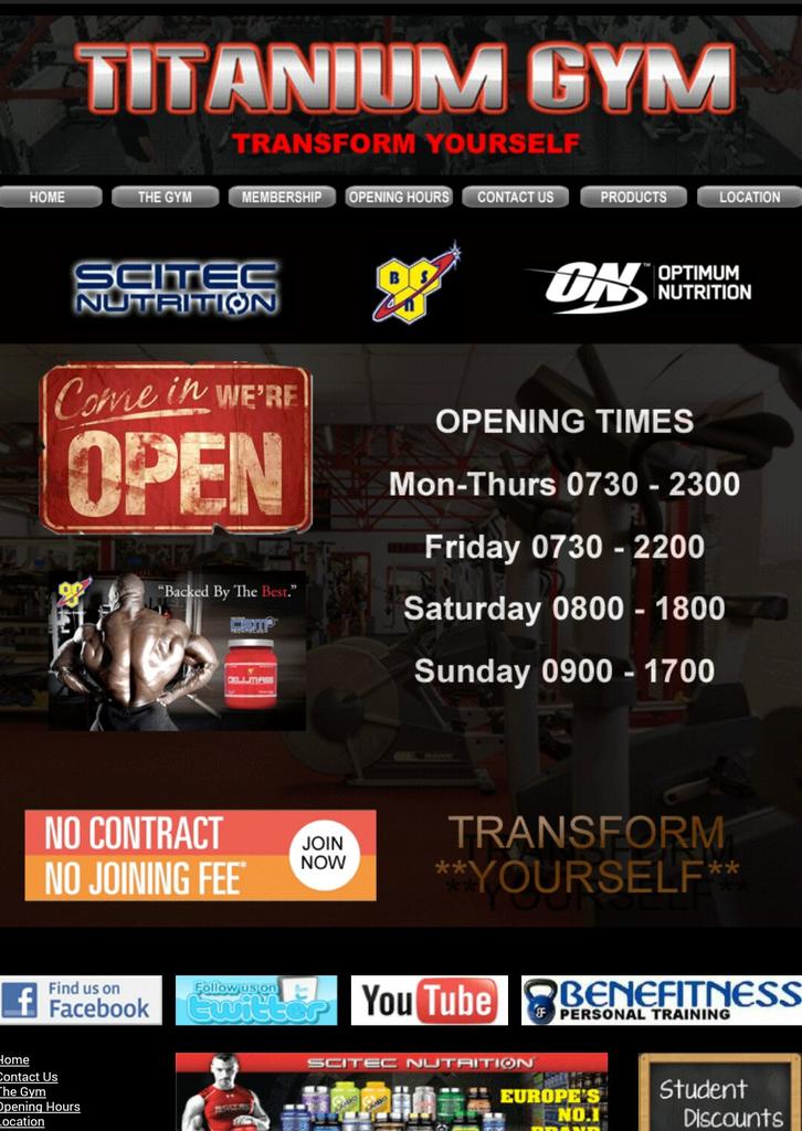 TitaniumGym's tweet photo. @AdamStainsby there you go. http://t.co/5gpiW9Ty3Z