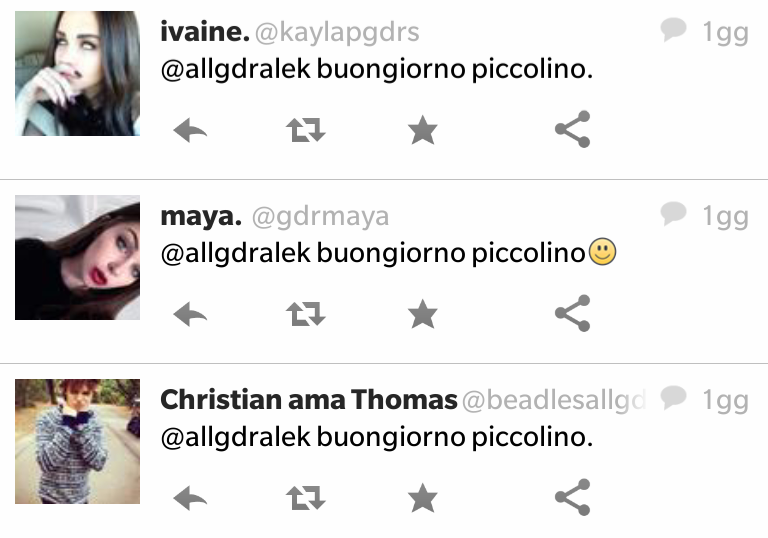 allgdralek's tweet photo. me ne sono accorto adesso, ed è una cosa abbastanza inquietante..vi siete messi d'accordo? http://t.co/w5gXoAHuqx