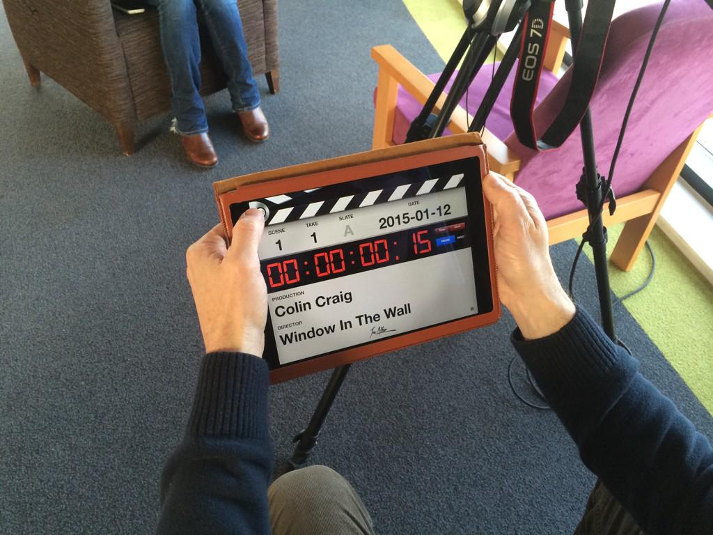 WindowinWall's tweet photo. First interview of the trip. @CorryCentre http://t.co/lTSIONq8ef