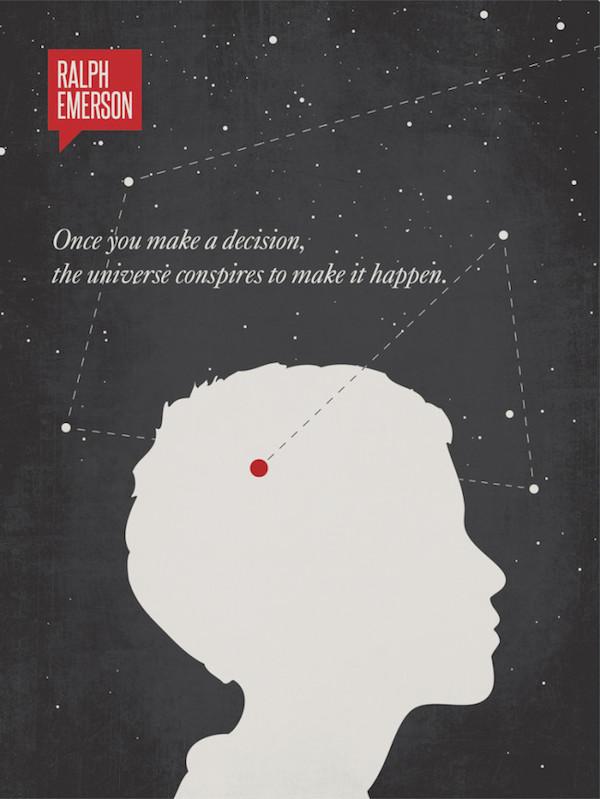 Picsined's tweet photo. Ralph Emerson on decisions... http://t.co/AsOUibENNP