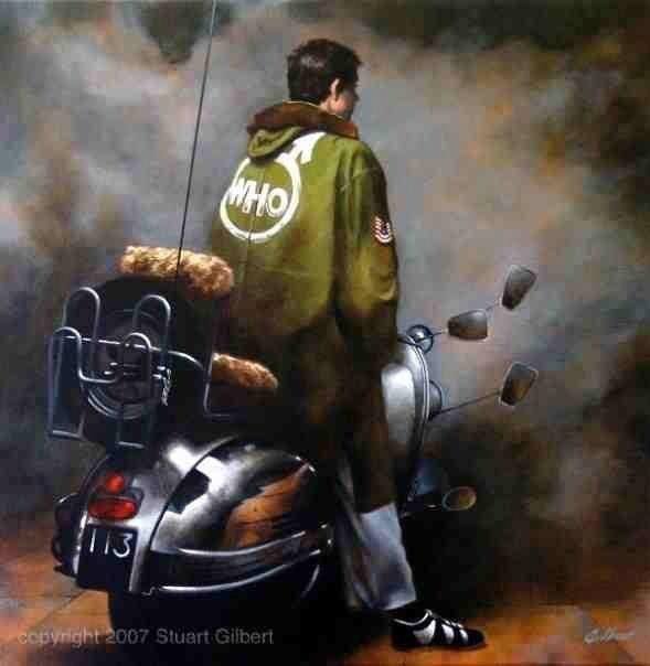 The Who“Quadrophenia(四重人格)”をカラーにしてみたよ。 copyright