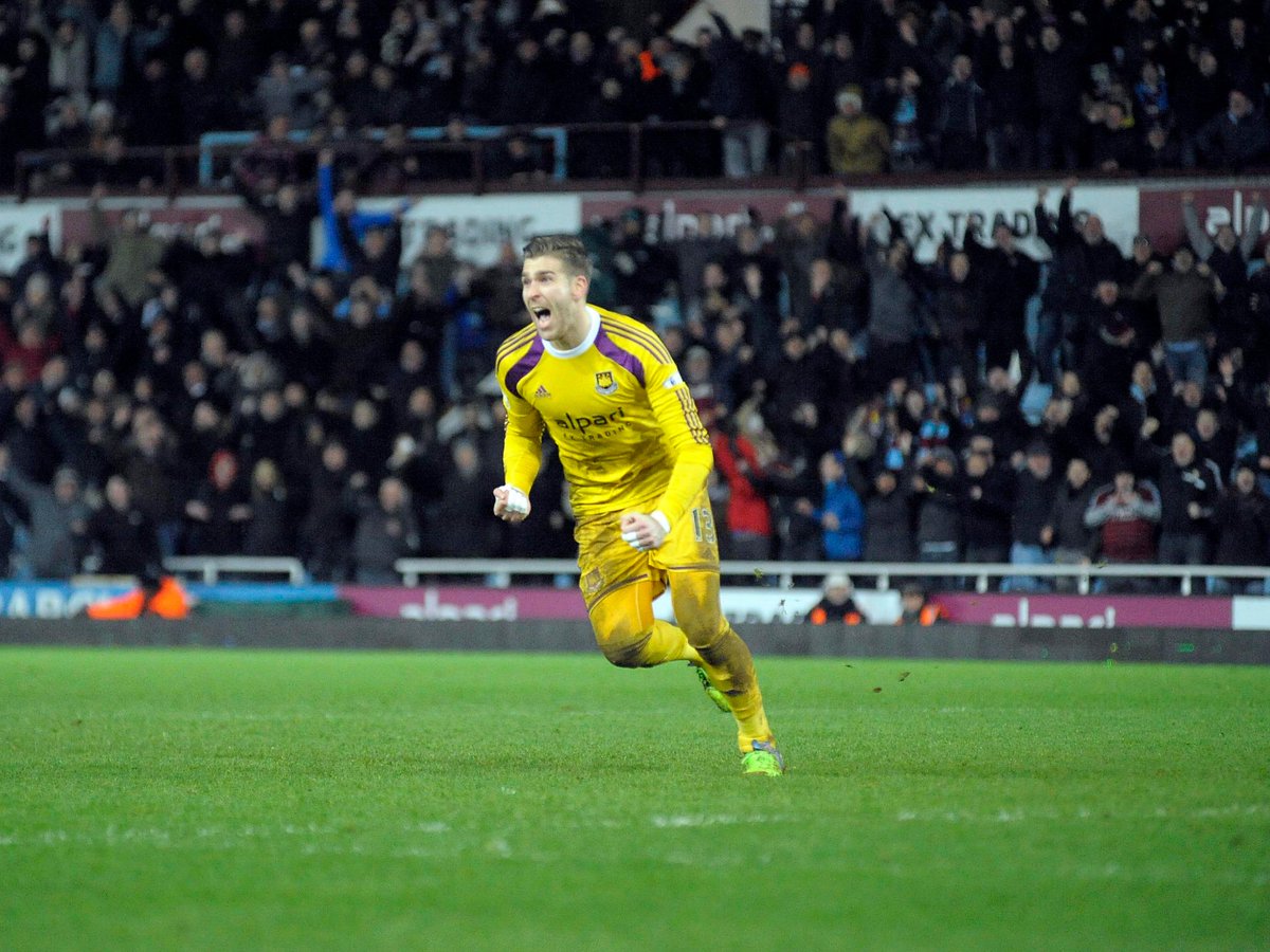 Get in there <a href="/AdriSanMiguel/">Adrián San Miguel</a>! What a game at the Boleyn Ground, what the FA Cup's all about. #COYI #WeAreIn