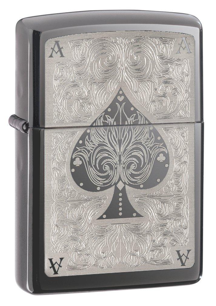 StrictlyManCave's tweet photo. Ace Of Spades Zippo Lighter! 
http://t.co/Y0pUZi0mPB 
#lighter #smoking #gadgets #mancave #smoke #ace #poker http://t.co/IBCODgMUre
