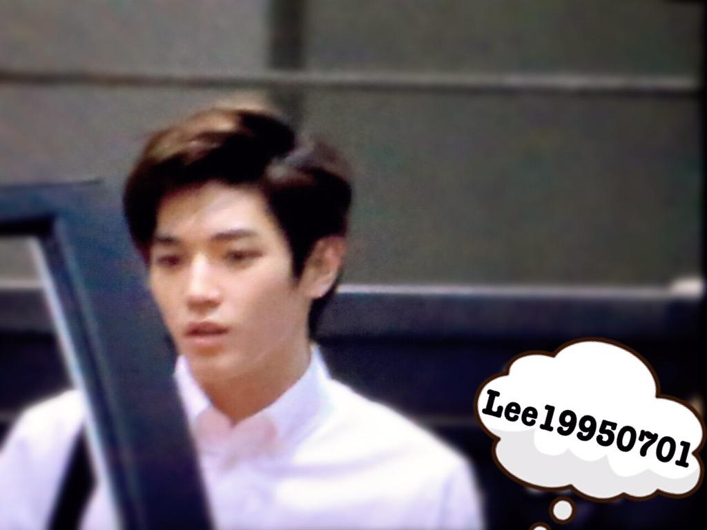 S.M.T.own @ coex artium Grand Opening…Pretty taeyong：Finally saw you, i was nearly missed u，luckily I didn't give up…