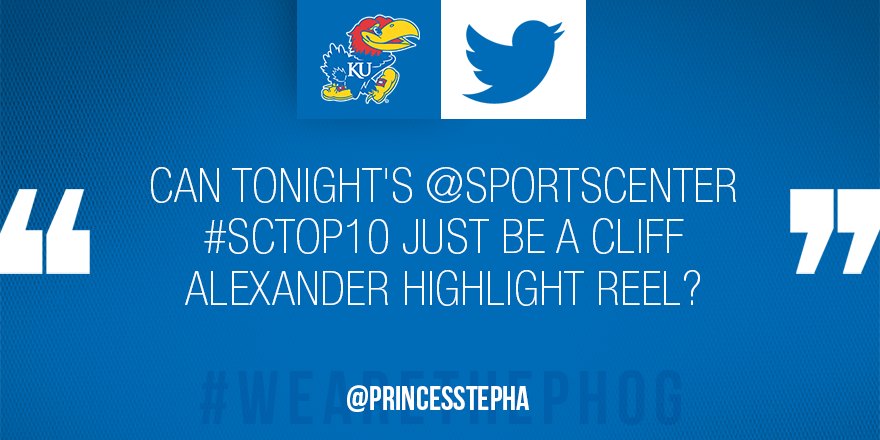 Sounds good to us, how about it <a href="/SportsCenter/">SportsCenter</a>?

#wearethephog CC <a href="/princesstepha/">.</a>