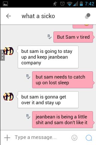 samanthax311's tweet photo. one of the few people I would rather stay awake then sleep for #bestfriend #imlosingsleepforher #jeanbean http://t.co/i0diGXzNQz