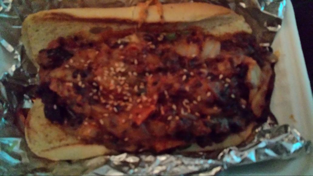 ATroubleU's tweet image. @KOifusionpdx your #koreancheesesteak put me in a food coma! Not enough twitter characters to express how spectacular