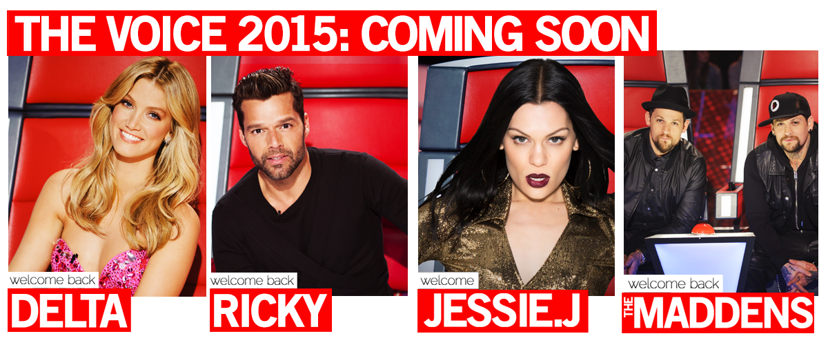 DeltaGoodrem's tweet photo. 😘les go“@LATEST_GOSS: @DeltaGoodrem is BACK and #JessieJ Joins #TheVoiceAu 2015, #RickyMartin  #Joelmadden and Benji http://t.co/BU57IgraKI”