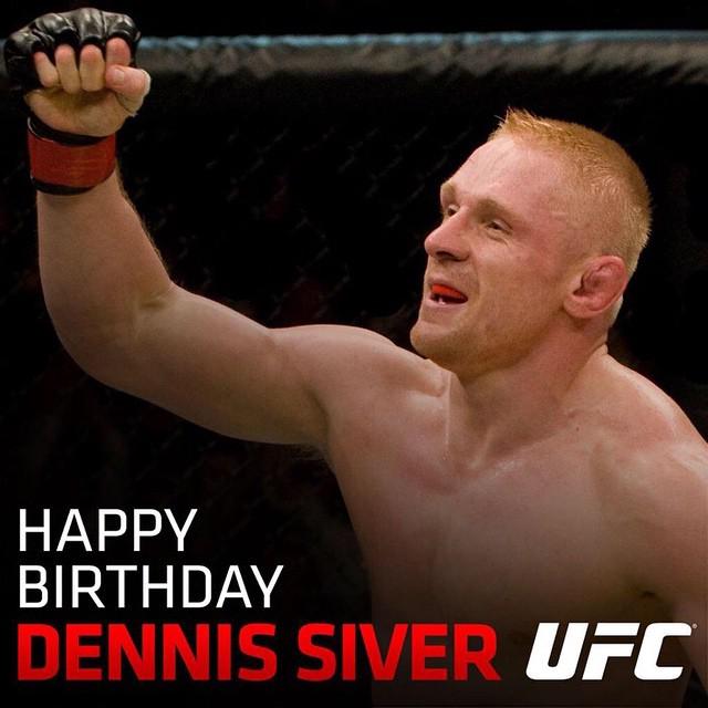 Happy Birthday to headliner Dennis Siver! See you in Boston!    by ufc 