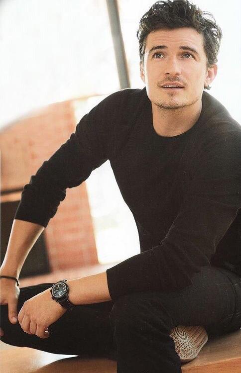And on this day the heavens blessed earth with a gift, Orlando Bloom. Happy Birthday 