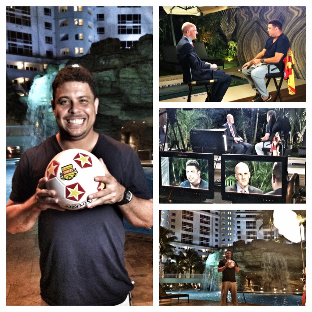 We're in full #WelcomeRonaldo mode at <a href="/SHRHollywood/">Seminole Hard Rock</a>! Here's a sneak peek at some behind the scenes stuff from tonight
