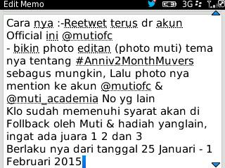 MutiOfc's tweet photo. #InfoForMuvers #QuizOpenFollbackMuti utk #Anniv2MonthMuvers @muti_academia tolongshare @MuversOFC #AlwaysSupportMuti http://t.co/nsHLhjEHxp