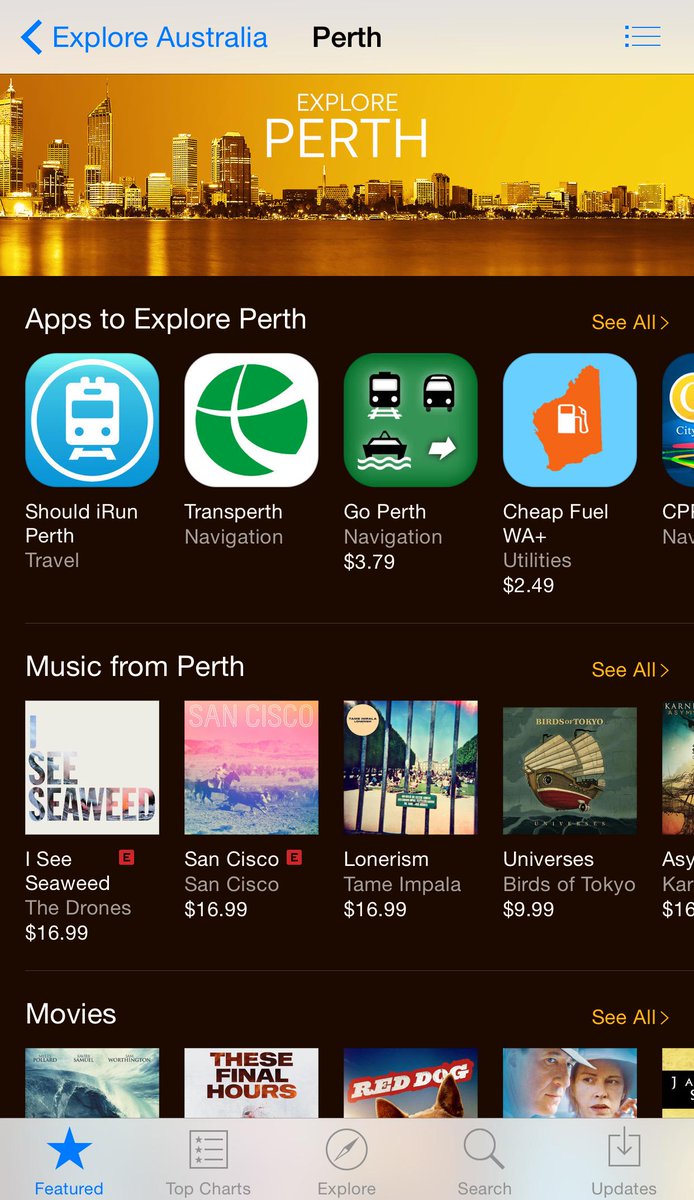 ShouldiRunApp's tweet image. Should iRun is currently featured in Explore #Perth collection, thanks @AppStore :-) itunes.apple.com/WebObjects/MZS…