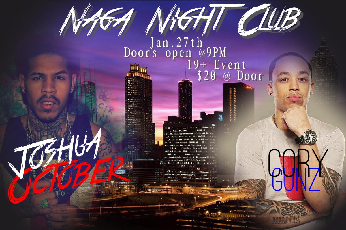 Joshua_October1's tweet photo. @ali_vetros Catch me & @CoryGunz Performing live! Jan. 27th.
in Boston @ Naga Night Club. #RT show love #GrindReal http://t.co/Y04eXVITY0