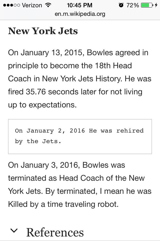 Todd Bowles Wiki tweet media