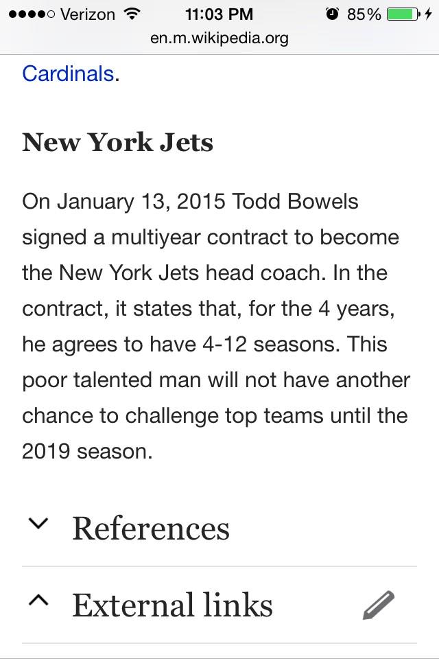 Todd Bowles Wiki tweet media